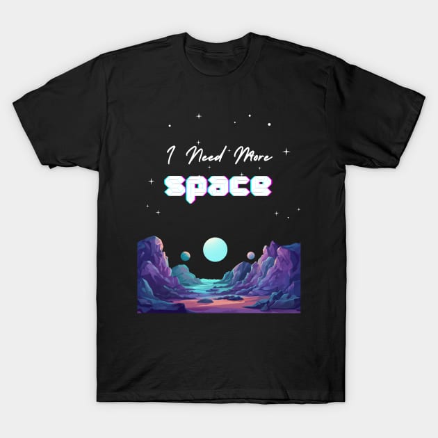 Space T-Shirt by maryamazhar7654